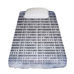 Binary Computer Technology Code Fitted Sheet (single Size) by Nexatart