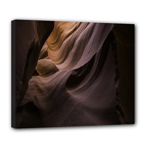 Canyon Desert Landscape Pattern Deluxe Canvas 24  X 20  