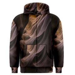 Canyon Desert Landscape Pattern Men s Zipper Hoodie by Nexatart