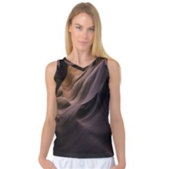 Canyon Desert Landscape Pattern Women s Basketball Tank Top by Nexatart