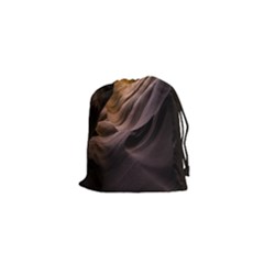 Canyon Desert Landscape Pattern Drawstring Pouches (xs) 