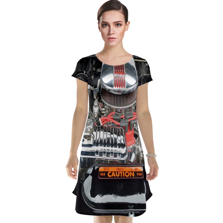 Car Engine Cap Sleeve Nightdress