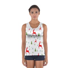 Christmas Pattern Women s Sport Tank Top  by Nexatart