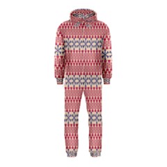 Christmas Pattern Vintage Hooded Jumpsuit (kids) by Nexatart