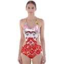 LIFE IS ART  Cut-Out One Piece Swimsuit View1