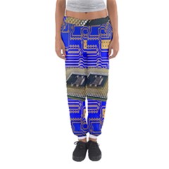 Processor Cpu Board Circuits Women s Jogger Sweatpants by Nexatart