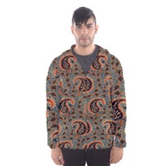 Persian Silk Brocade Hooded Wind Breaker (men) by Nexatart