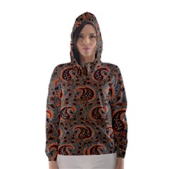 Persian Silk Brocade Hooded Wind Breaker (women) by Nexatart