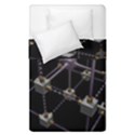 Grid Construction Structure Metal Duvet Cover Double Side (Single Size) View1