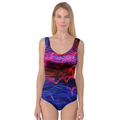 Lights Abstract Curves Long Exposure Princess Tank Leotard  by Nexatart