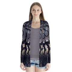 Fractal Sphere Steel 3d Structures Cardigans by Nexatart