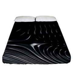 Fractal Mathematics Abstract Fitted Sheet (california King Size) by Nexatart