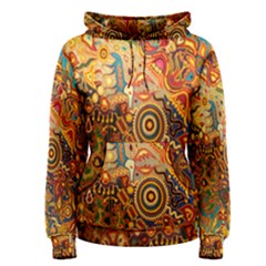 Ethnic Pattern Women s Pullover Hoodie by Nexatart