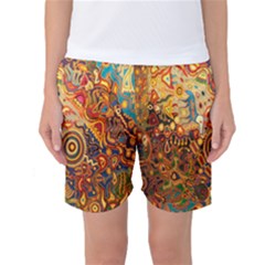 Ethnic Pattern Women s Basketball Shorts by Nexatart