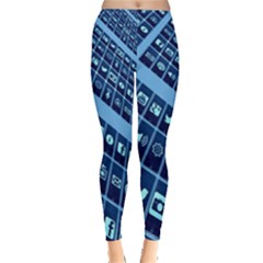 Mobile Phone Smartphone App Leggings  by Nexatart