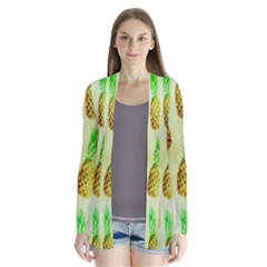 Pineapple Wallpaper Vintage Cardigans by Nexatart