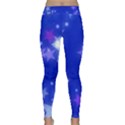 Star Bokeh Background Scrapbook Classic Yoga Leggings View1