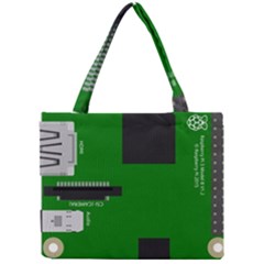 Raspberry Pi 3 Vector Mini Tote Bag by Nexatart