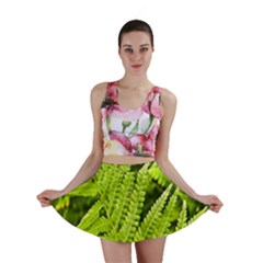 Fern Nature Green Plant Mini Skirt by Nexatart