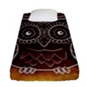 Owl Abstract Funny Pattern Fitted Sheet (Single Size) View1