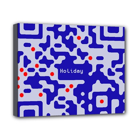 Qr Code Congratulations Canvas 10  X 8  by Nexatart