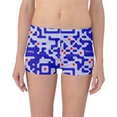 Qr Code Congratulations Boyleg Bikini Bottoms