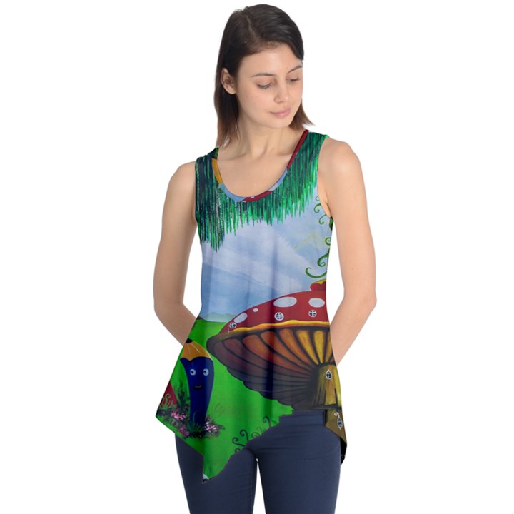 Kindergarten Painting Wall Colorful Sleeveless Tunic