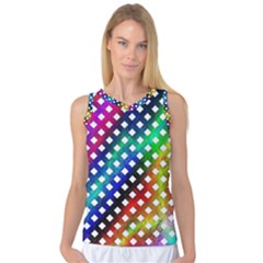 Pattern Template Shiny Women s Basketball Tank Top by Nexatart