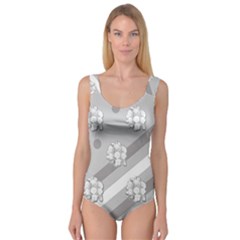 Stripes Pattern Background Design Princess Tank Leotard  by Nexatart