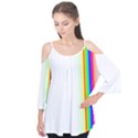 Rainbow Side Background Flutter Tees View1