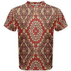 Seamless Carpet Pattern Men s Cotton Tee by Nexatart