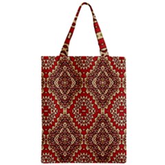 Seamless Carpet Pattern Zipper Classic Tote Bag by Nexatart