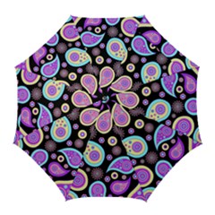 Paisley Pattern Background Colorful Golf Umbrellas