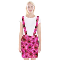 Gerbera Flower Nature Pink Blosso Suspender Skirt