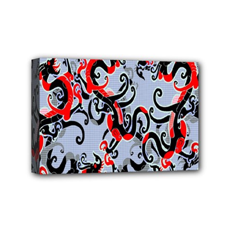 Dragon Pattern Mini Canvas 6  X 4 