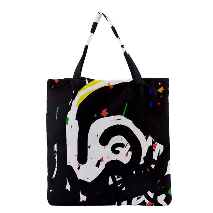 Abstraction Grocery Tote Bag