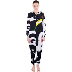 Abstraction Hooded Jumpsuit (ladies) 