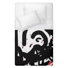 Abstraction Duvet Cover (single Size) by Valentinaart