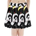 Abstraction Pleated Mini Skirt View1