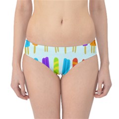 Food Pattern Hipster Bikini Bottoms by Nexatart