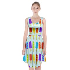 Food Pattern Racerback Midi Dress by Nexatart