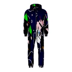 Abstraction Hooded Jumpsuit (kids)