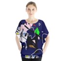 Abstraction Blouse View1