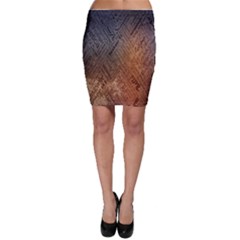 Typography Bodycon Skirt