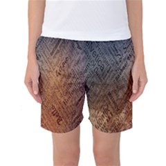 Typography Women s Basketball Shorts