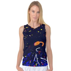 Abstraction Women s Basketball Tank Top