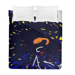 Abstraction Duvet Cover Double Side (full/ Double Size)