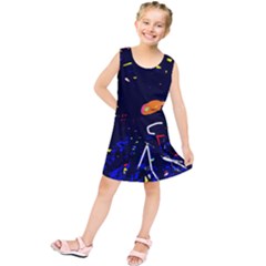 Abstraction Kids  Tunic Dress