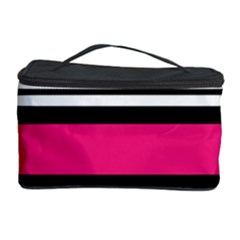 Stripes Colorful Background Cosmetic Storage Case by Nexatart