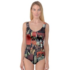 Tilt Shift Of Urban View During Daytime Princess Tank Leotard 